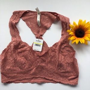 Free People Gallon Lace Racerback